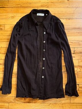Our Legacy pointelle Button-down Shirt